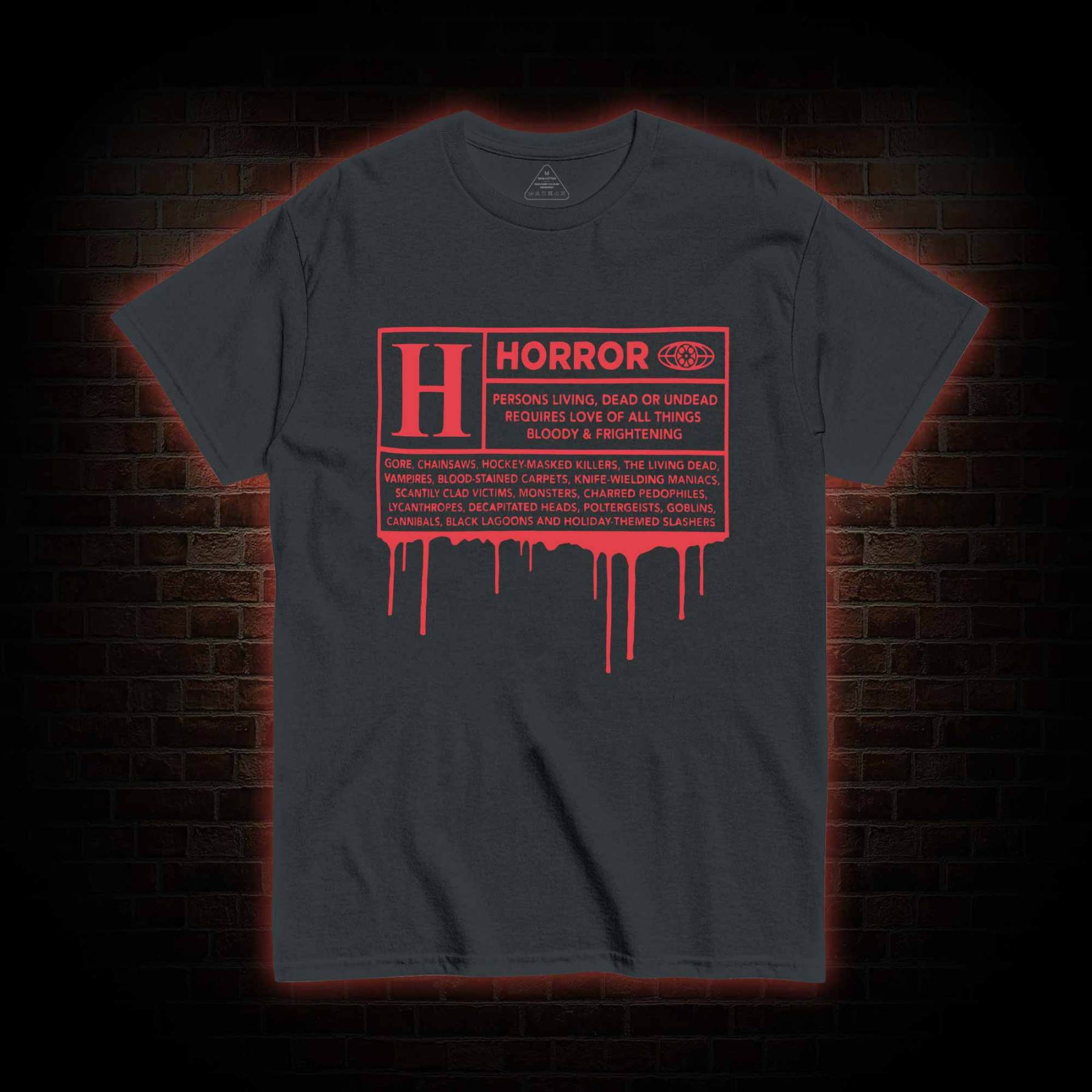 Horror Rating T-shirt 