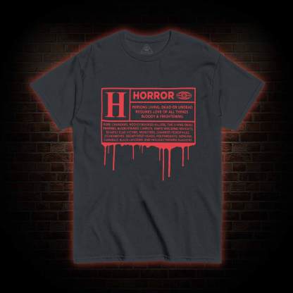 Horror Rating T-shirt 