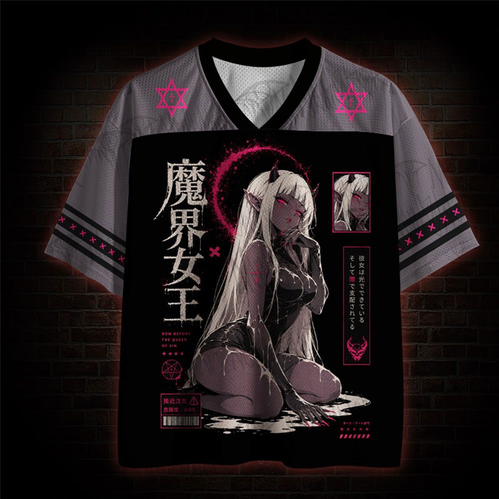 The Queen of Sin Mesh Jersey