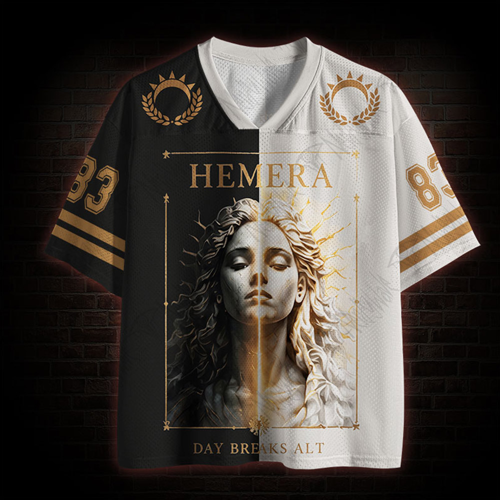 Day Breaks Alt Greek Mythology Mesh Jersey