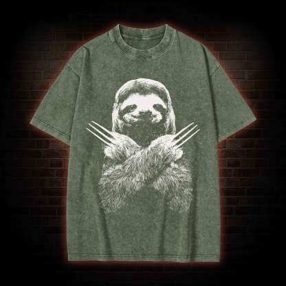 Slotherine Washed T-shirt