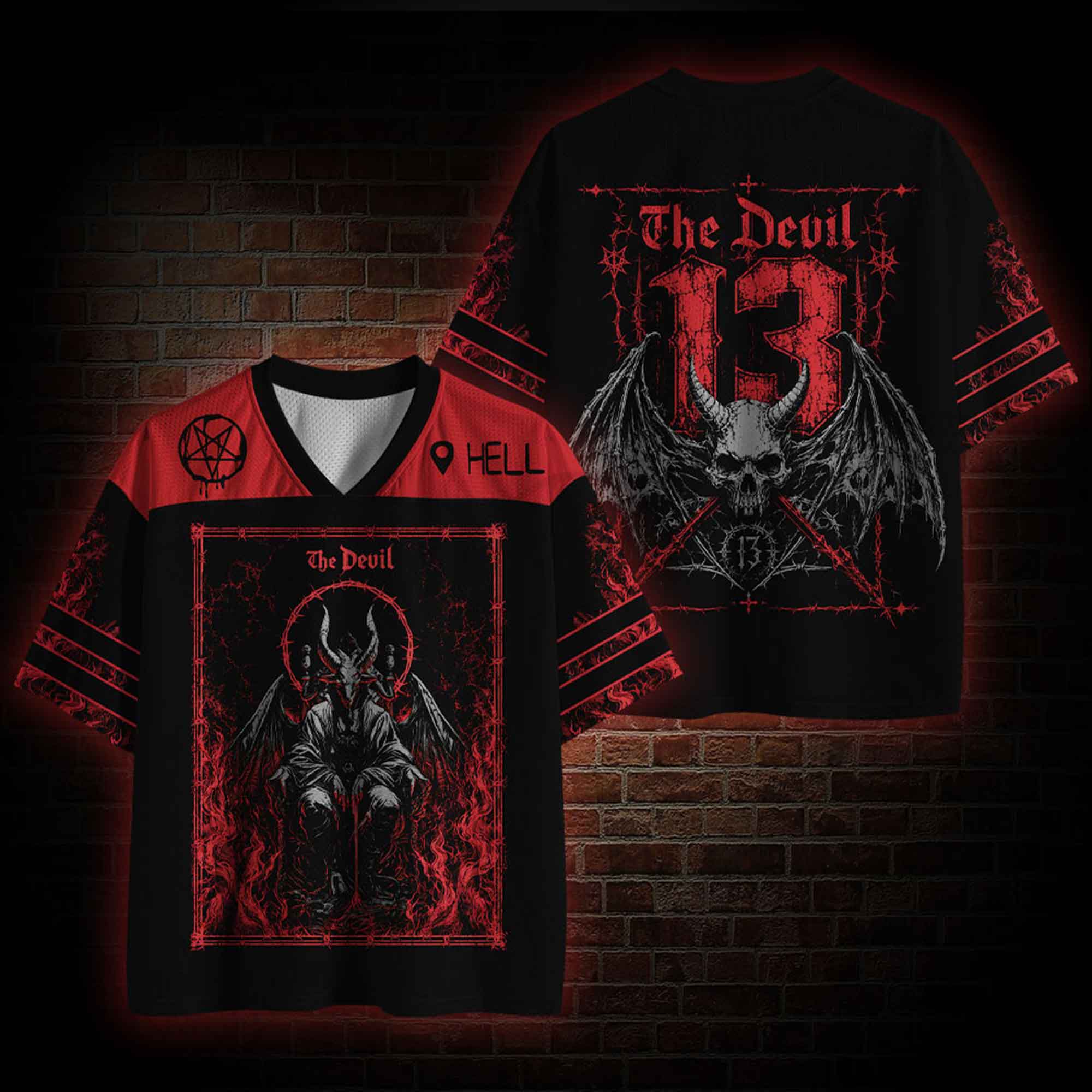 The Devil 13 Mesh Jersey