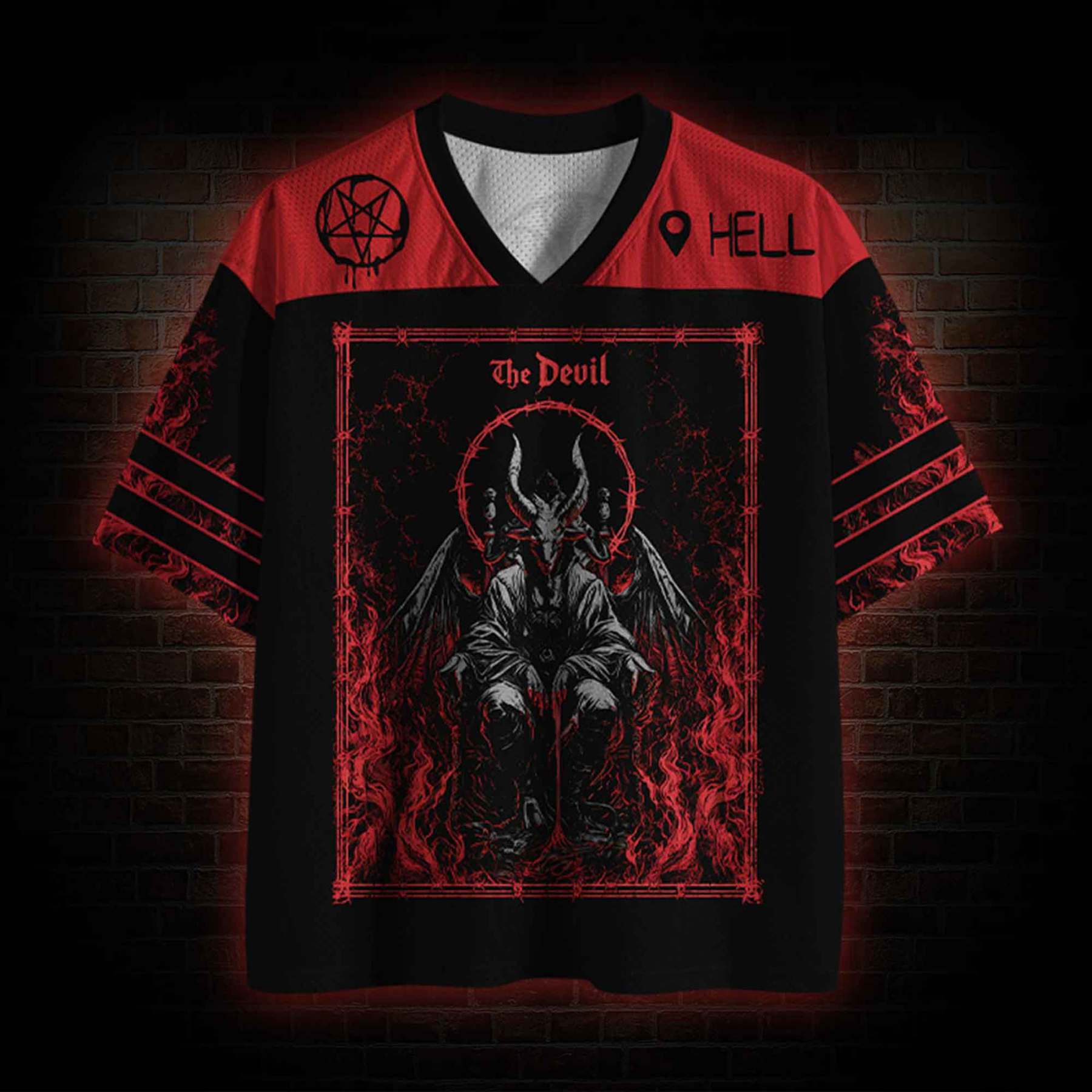 The Devil 13 Mesh Jersey