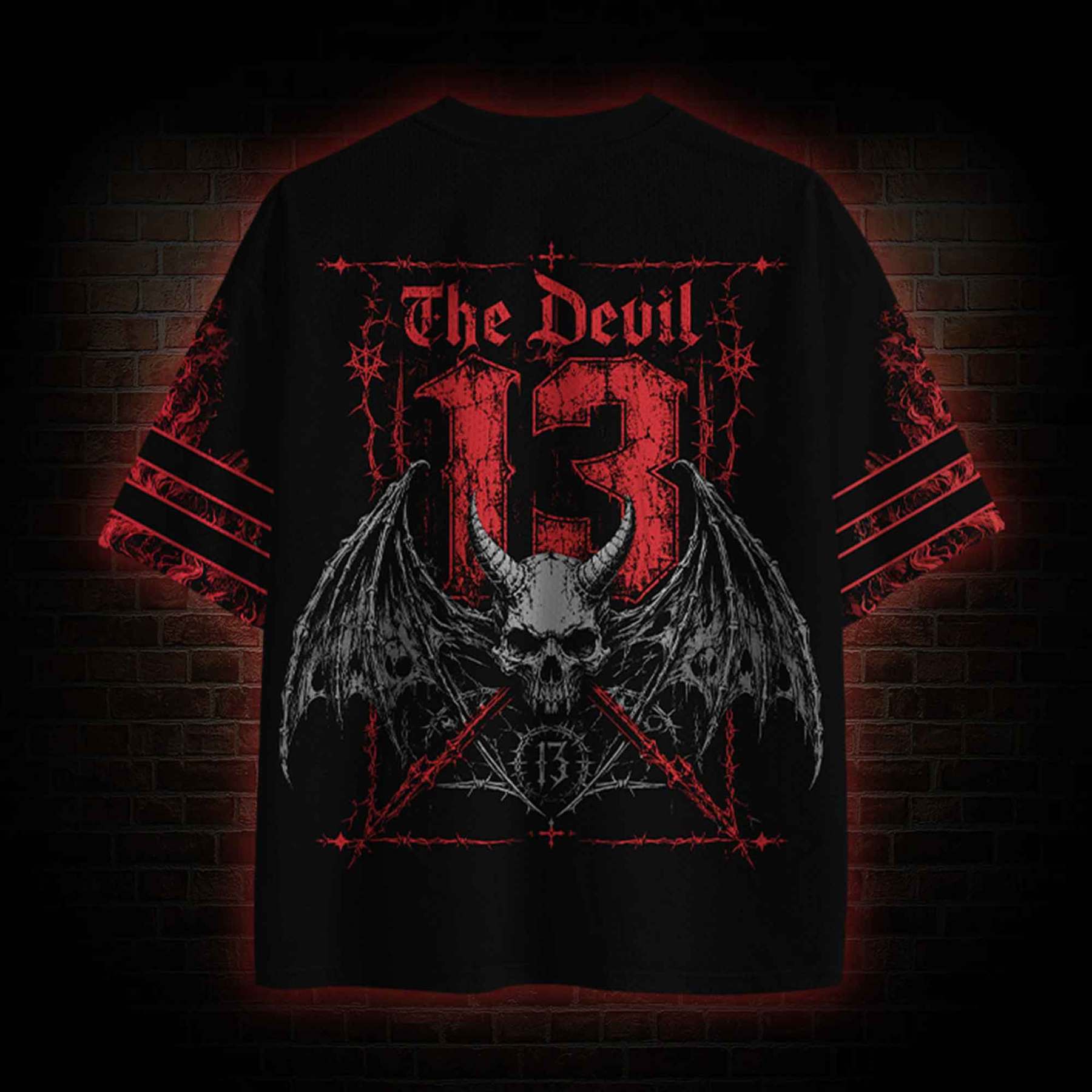 The Devil 13 Mesh Jersey