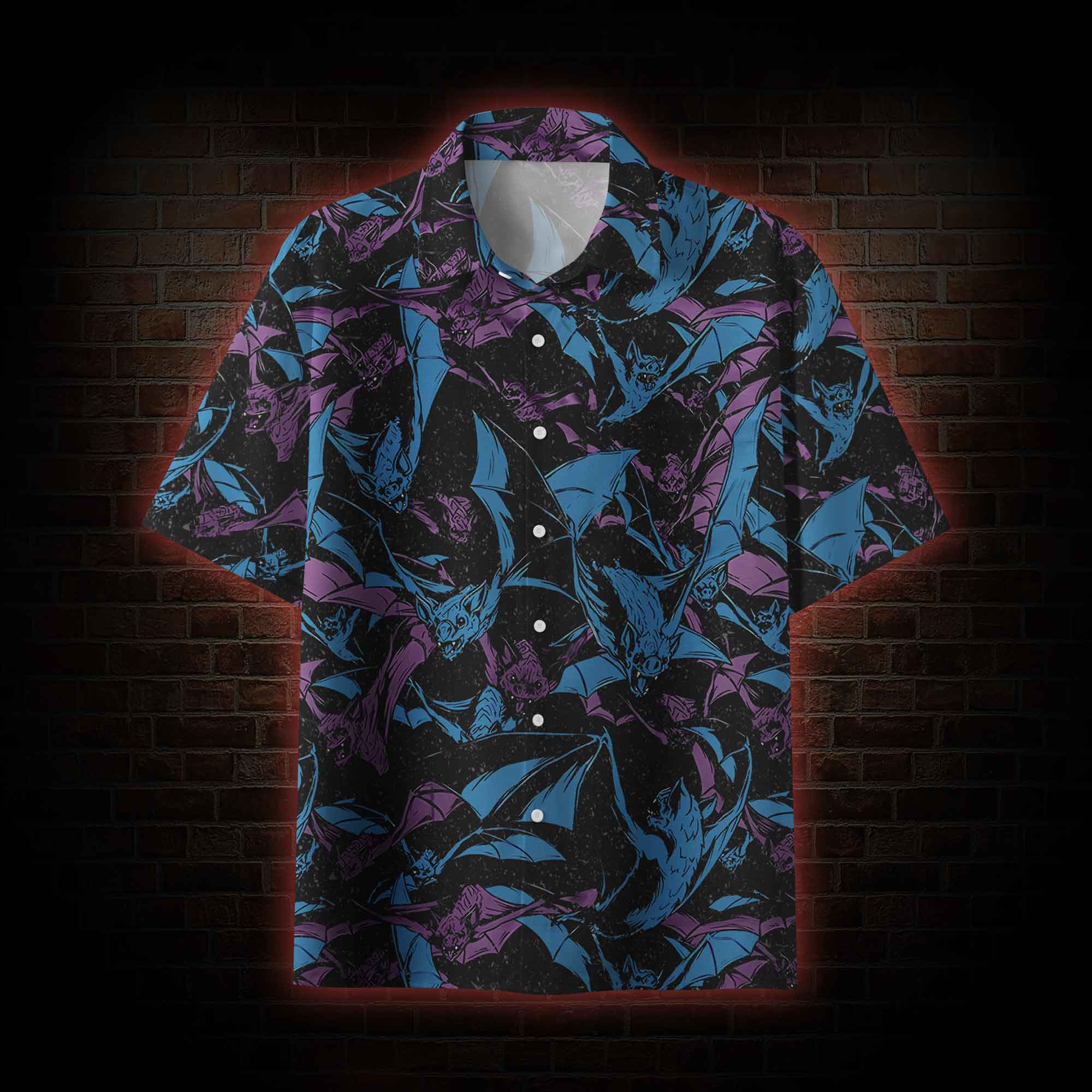 Flying Bats Button-up Shirt