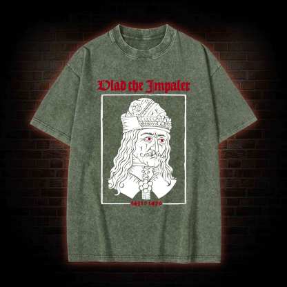 Vlad The Impaler Washed T-shirt