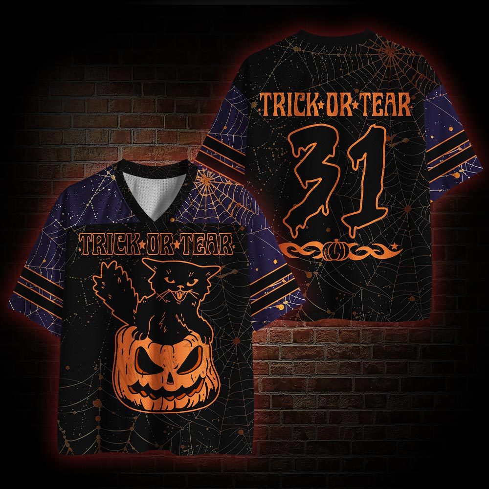 Trick or Tear Mesh Jersey