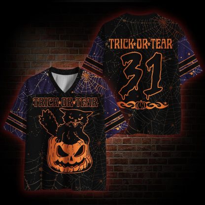 Trick or Tear Mesh Jersey