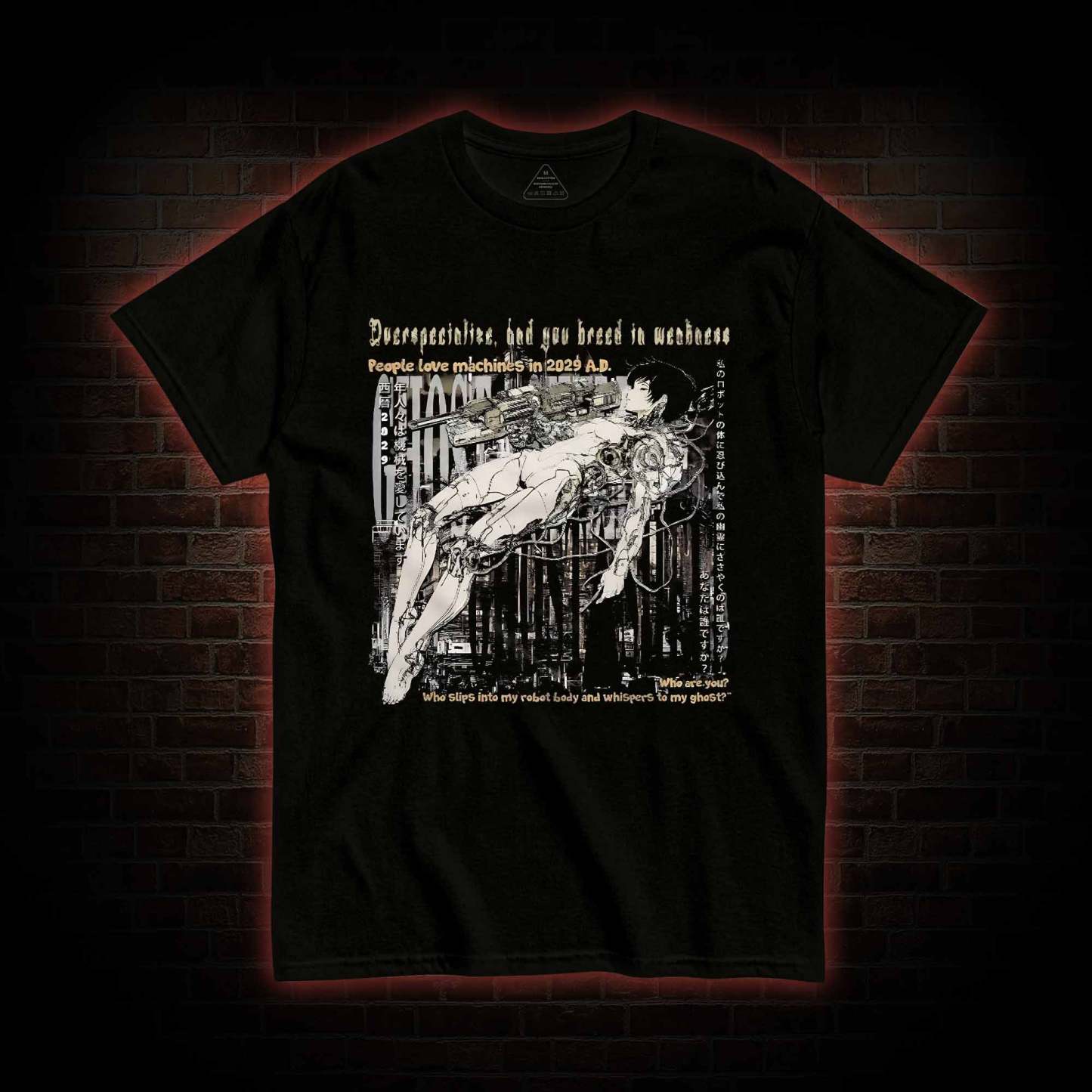 Overspecialize You Breed in Weakness T-shirt