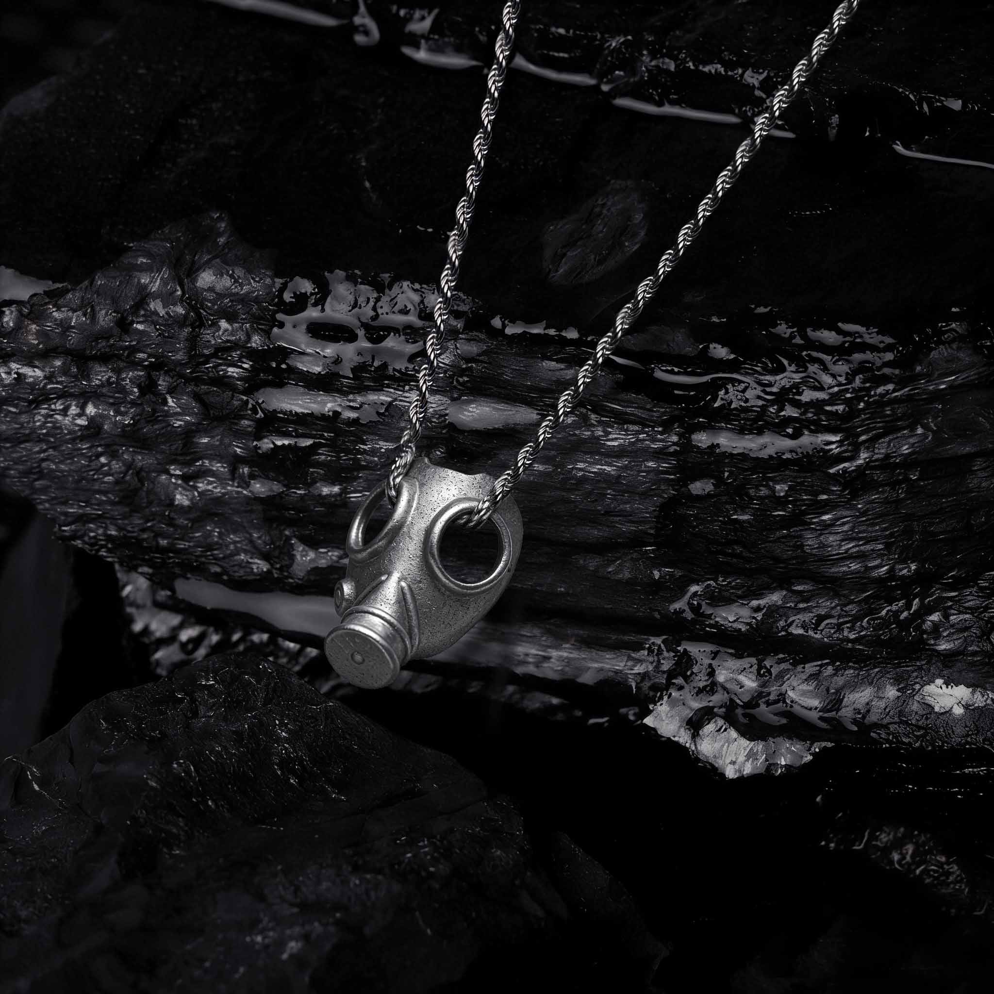 Mask Sculptural Necklace