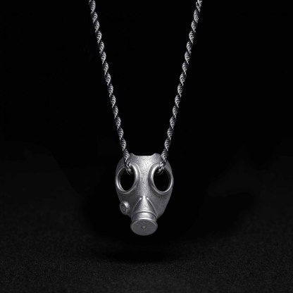 Mask Sculptural Necklace
