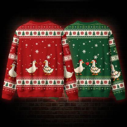 Grumpy Goose Funny Matching Ugly Sweatshirts
