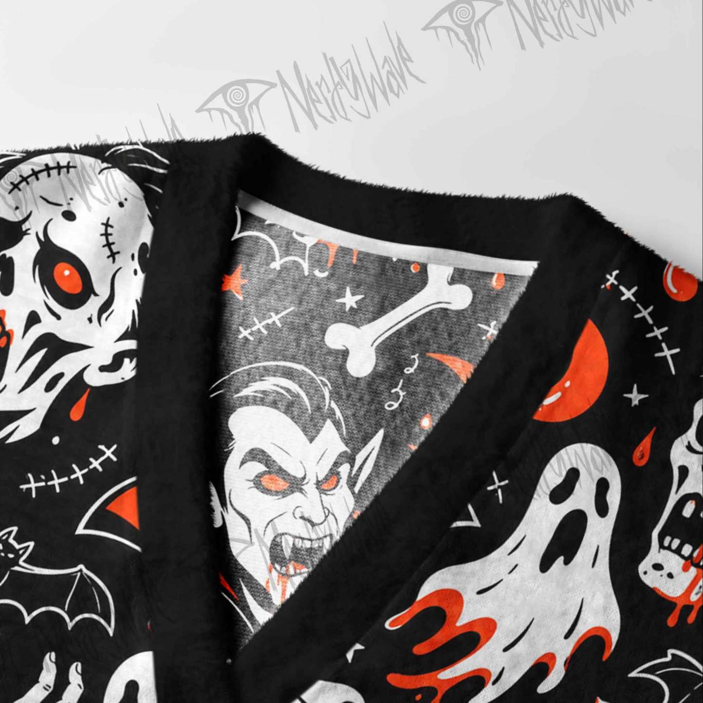 Graveyard Diner Cardigan Sweater