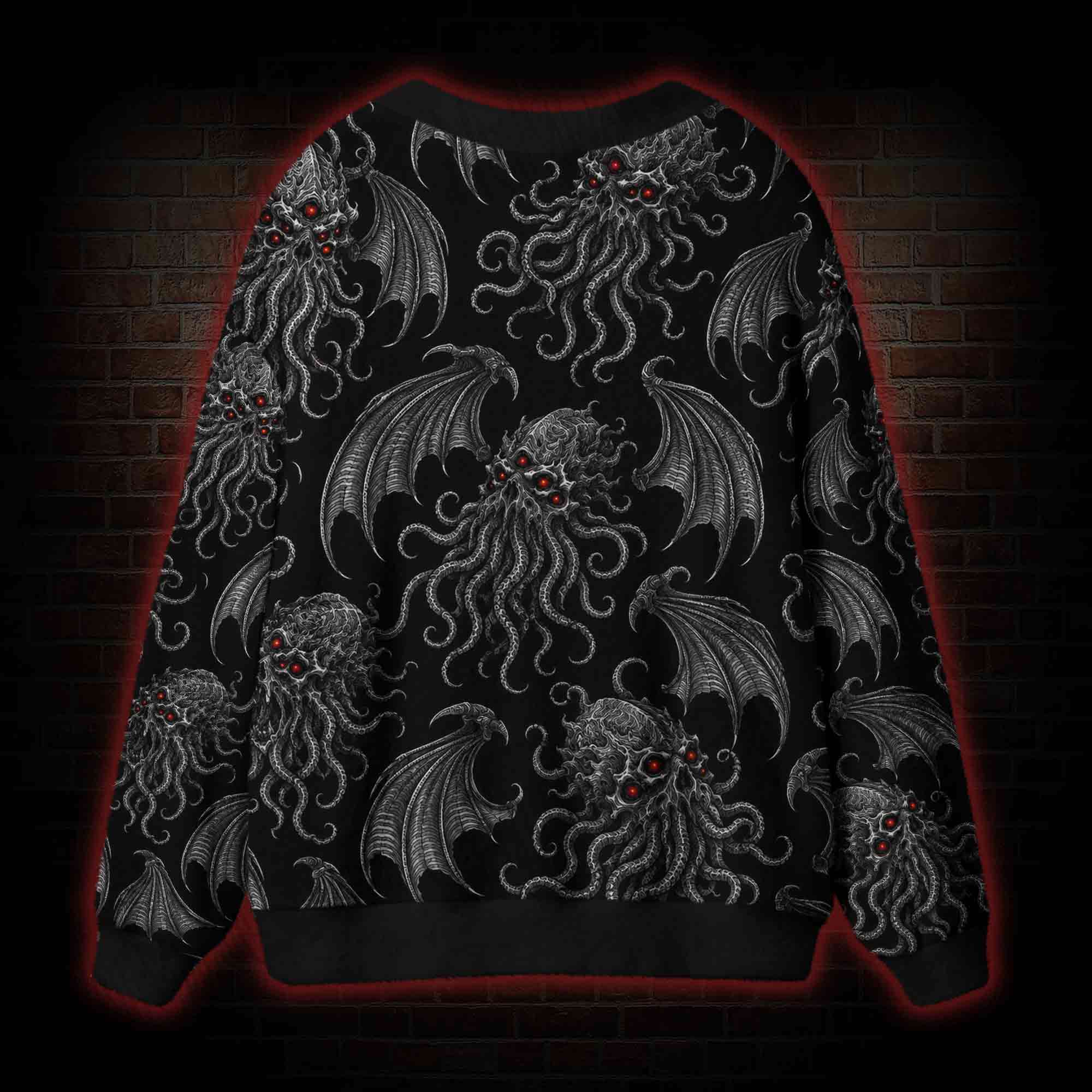 Cthulhu Awakes Cardigan Sweater