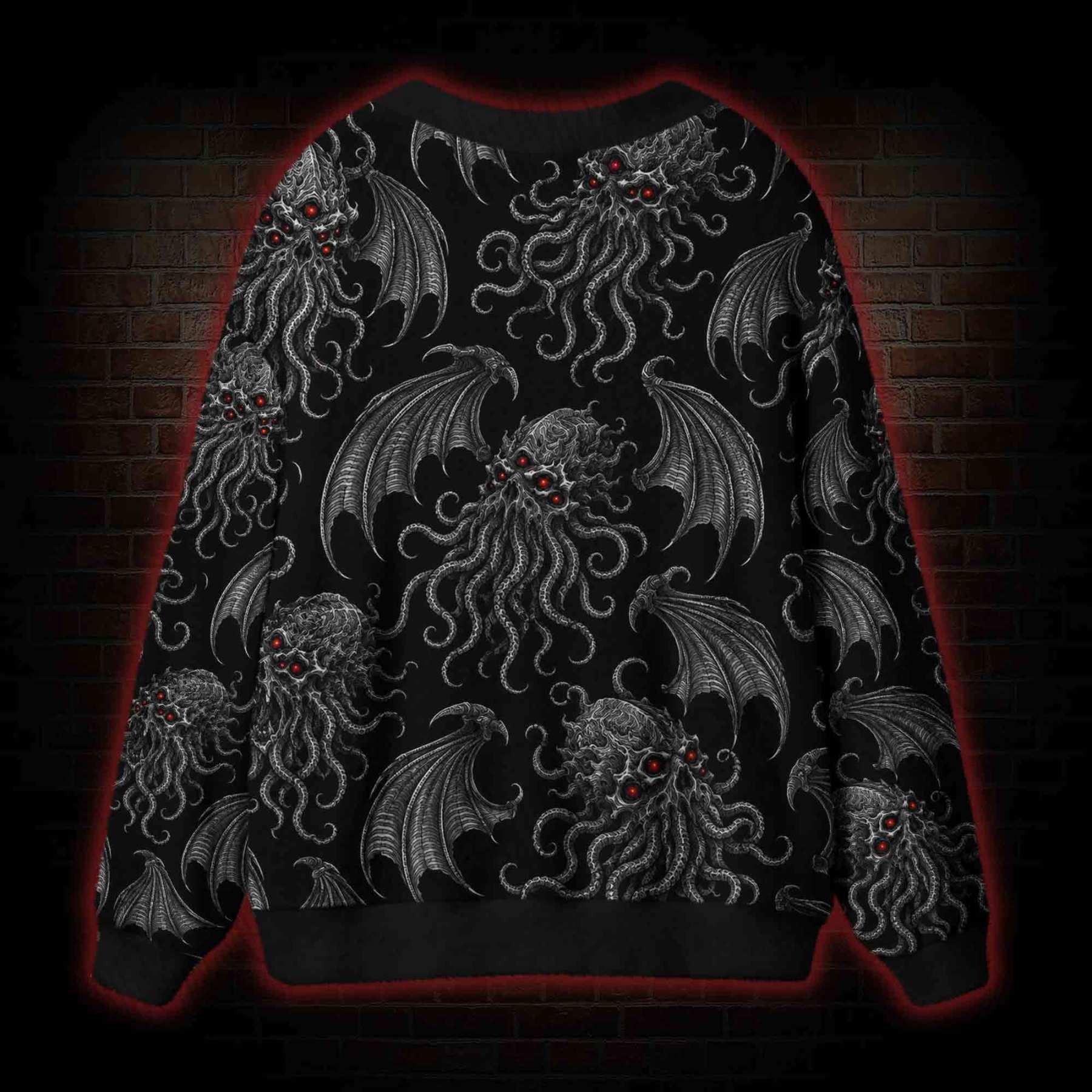 Cthulhu Awakes Cardigan Sweater