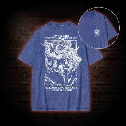 Wilful Traitors All Back Print Washed T-shirt