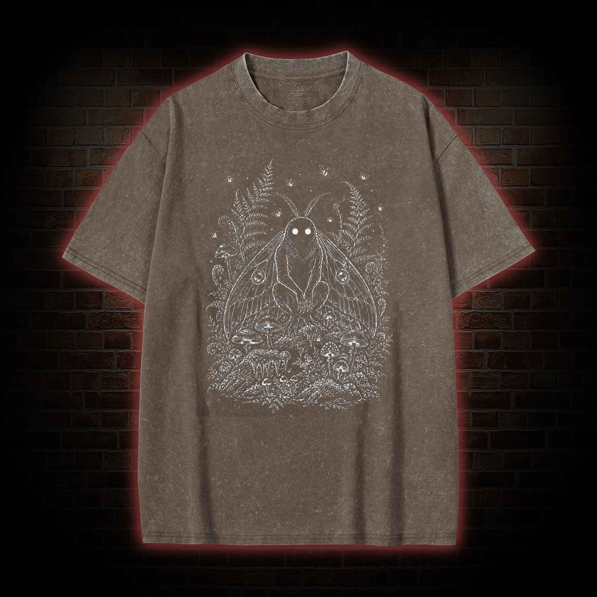 Mothman Folklore Washed T-shirt