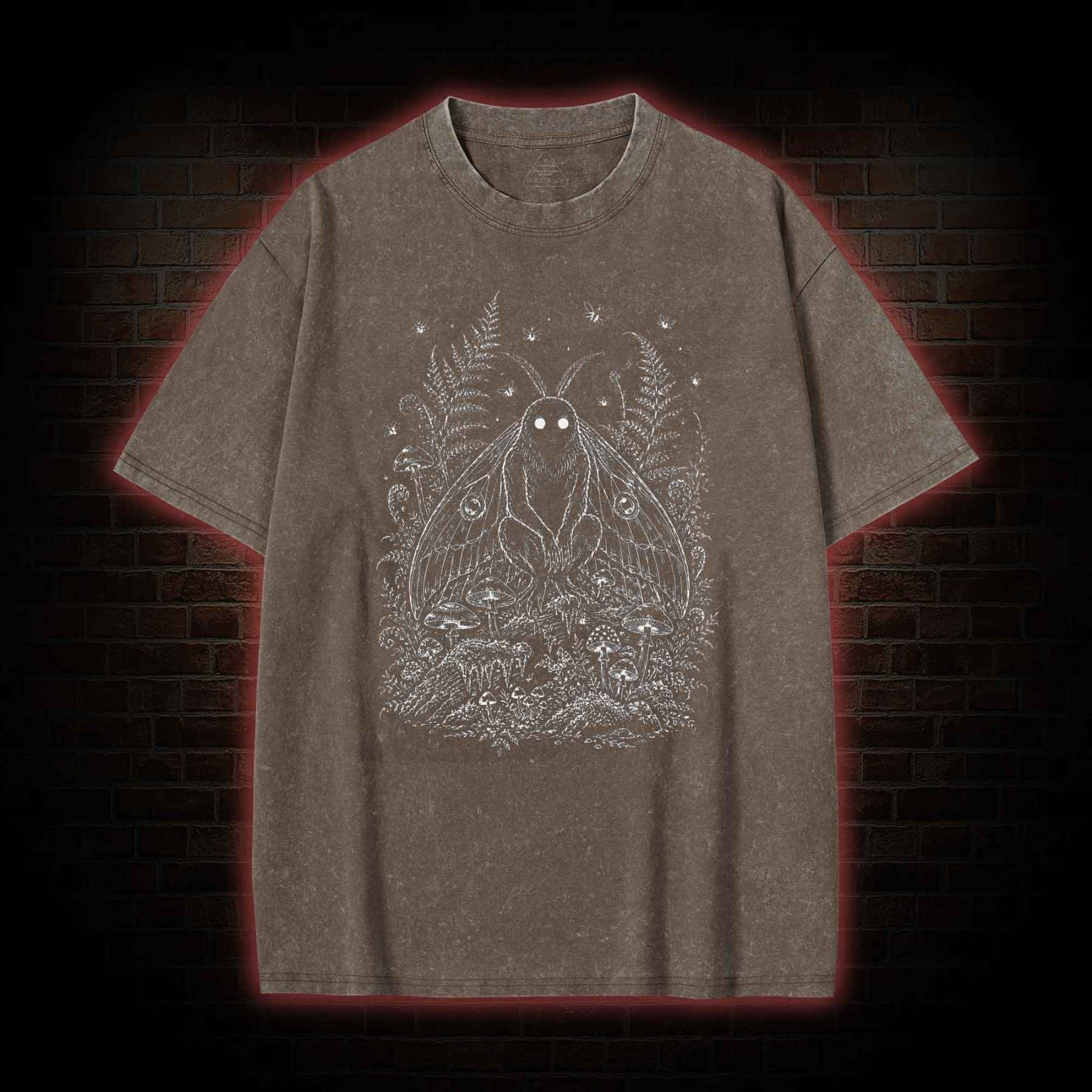 Mothman Folklore Washed T-shirt