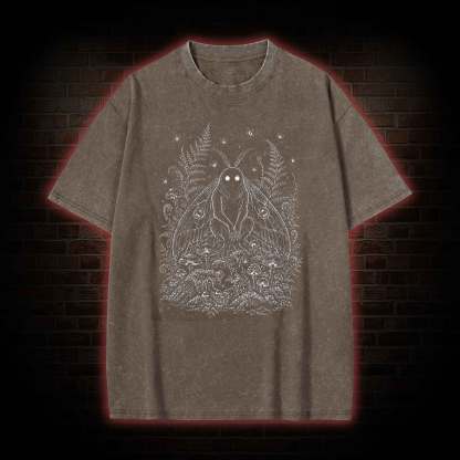 Mothman Folklore Washed T-shirt