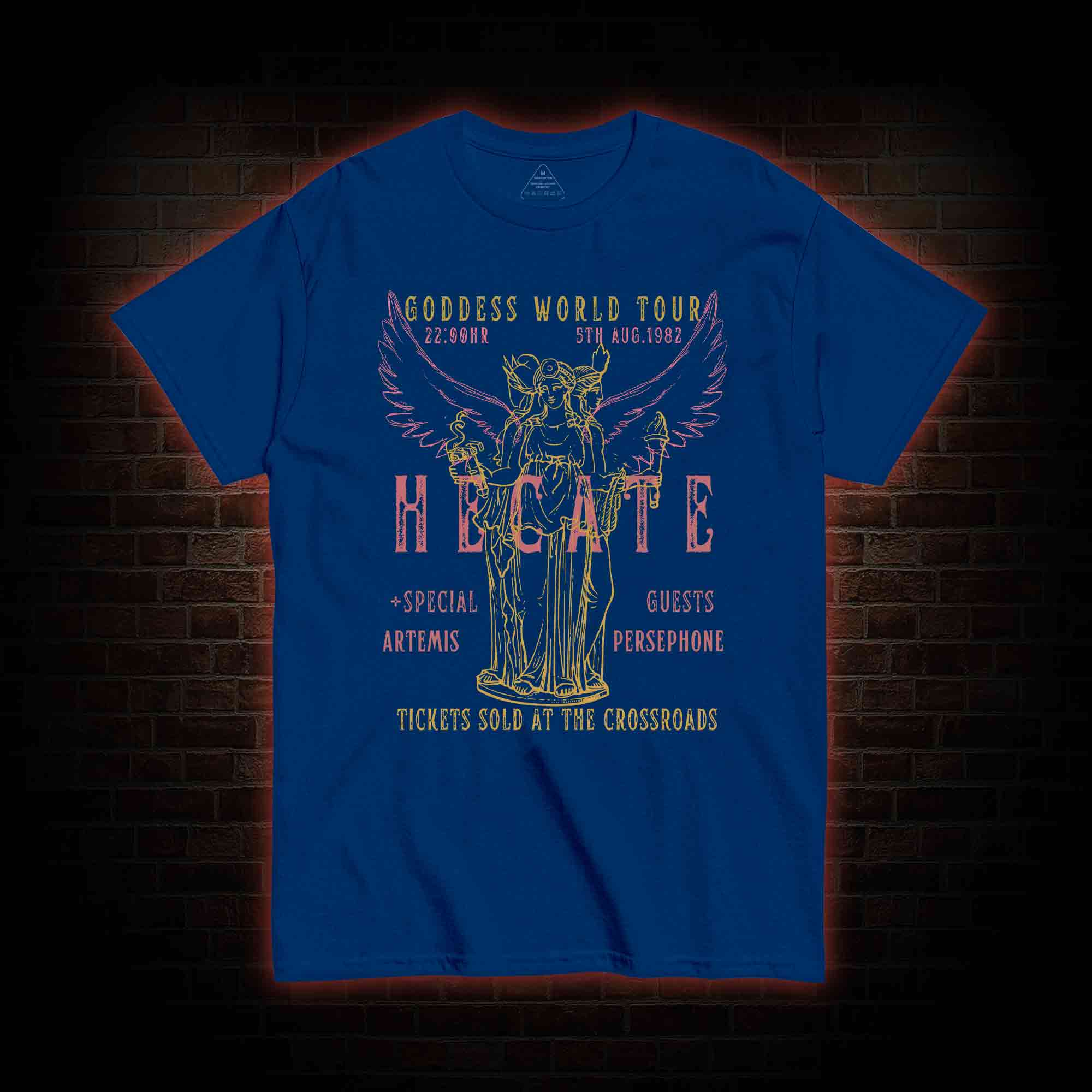 Goddess World Tour Tickets Sold At The Crossroads T-shirt