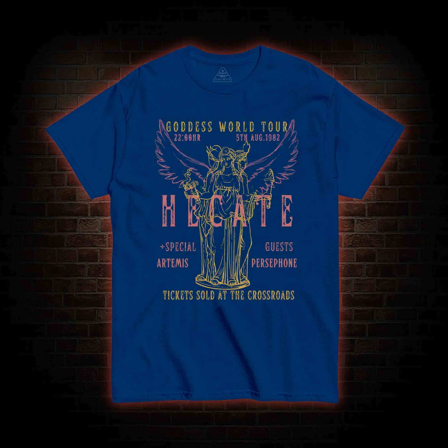 Goddess World Tour Tickets Sold At The Crossroads T-shirt