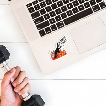 Everything is Fine Sticker