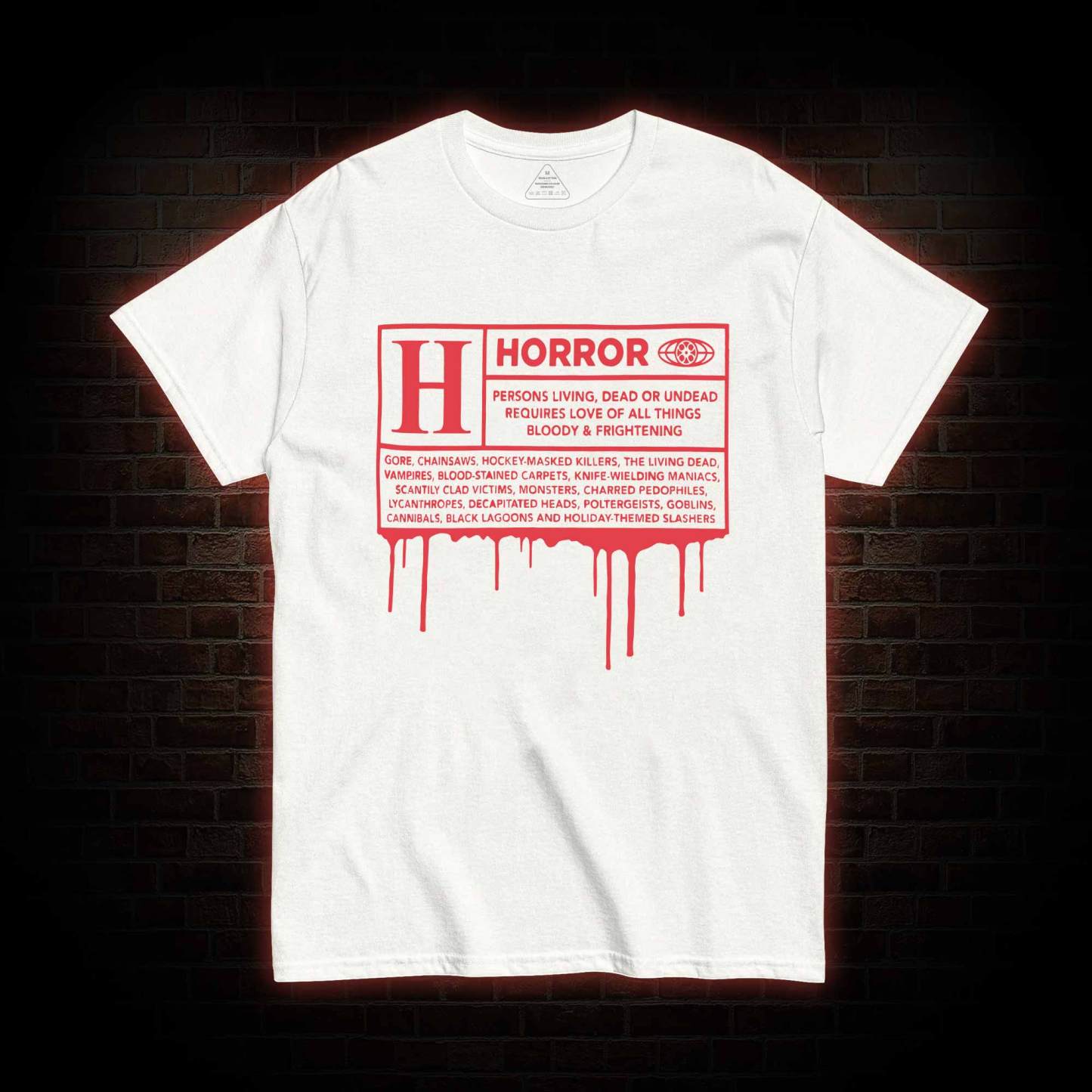 Horror Rating T-shirt 