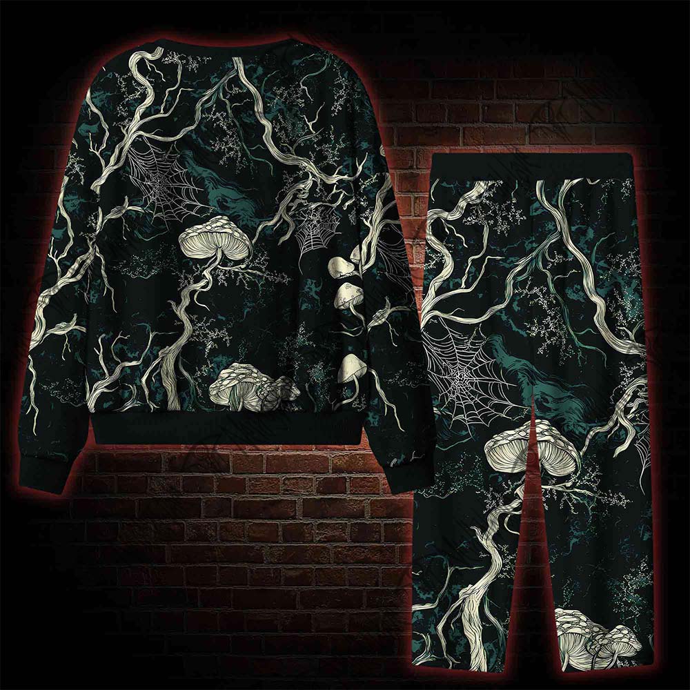 Mysterious Dark Forest Cozy Pajama Sets