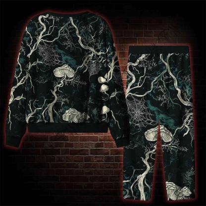 Mysterious Dark Forest Cozy Pajama Sets