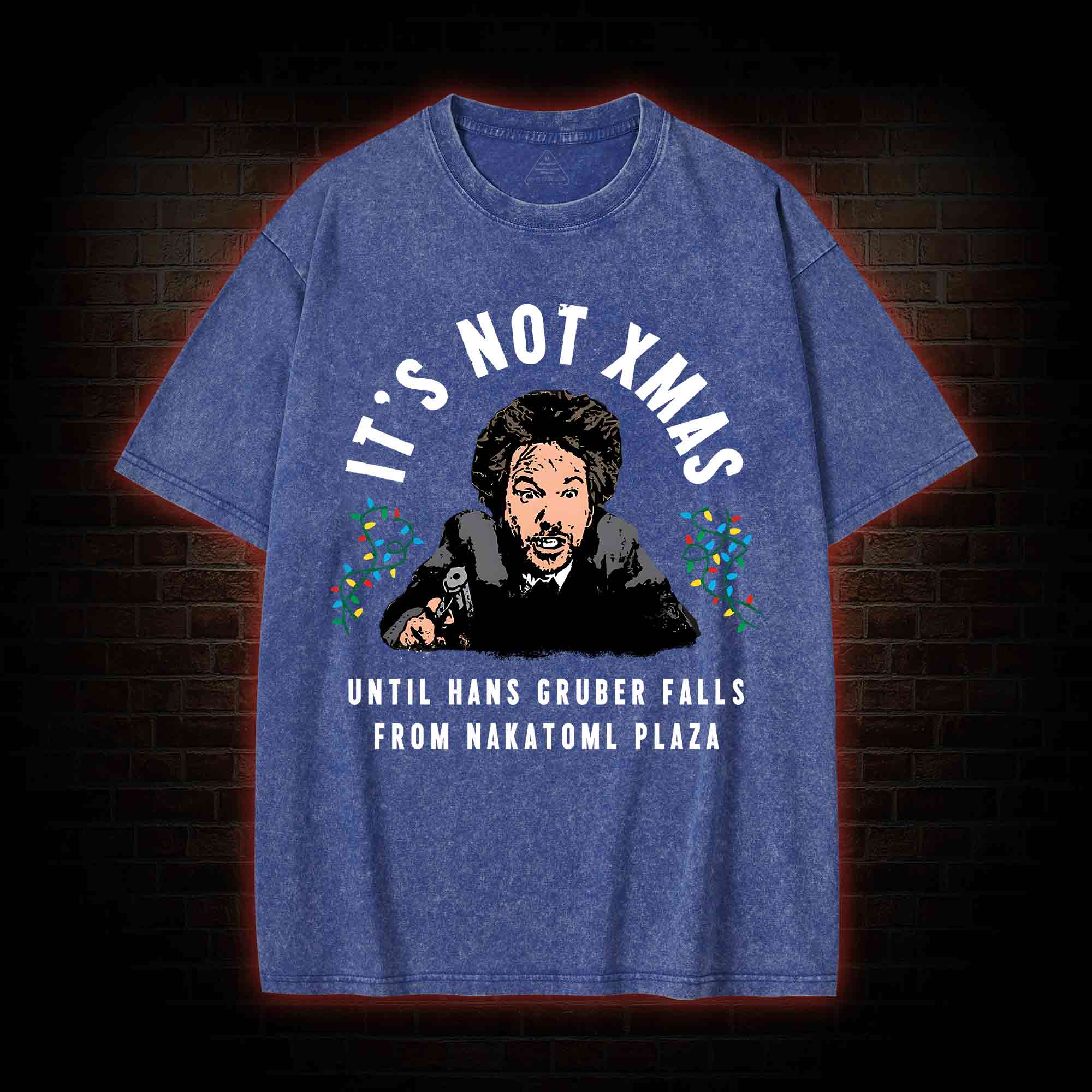 It's Not Xmas Washed T-shirt