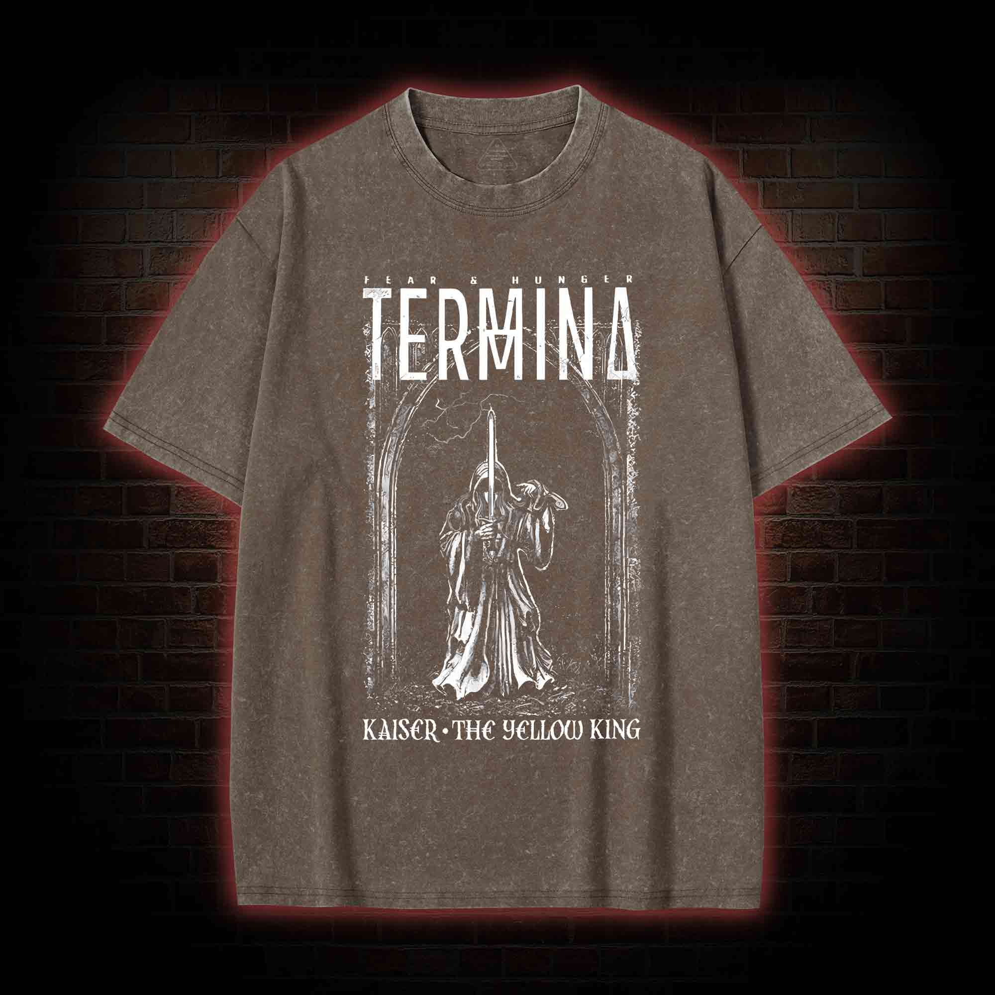 Termina Kaiser The Yellow King Washed T-shirt