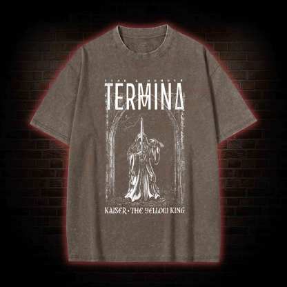Termina Kaiser The Yellow King Washed T-shirt