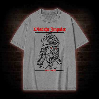 Vlad The Impaler Washed T-shirt