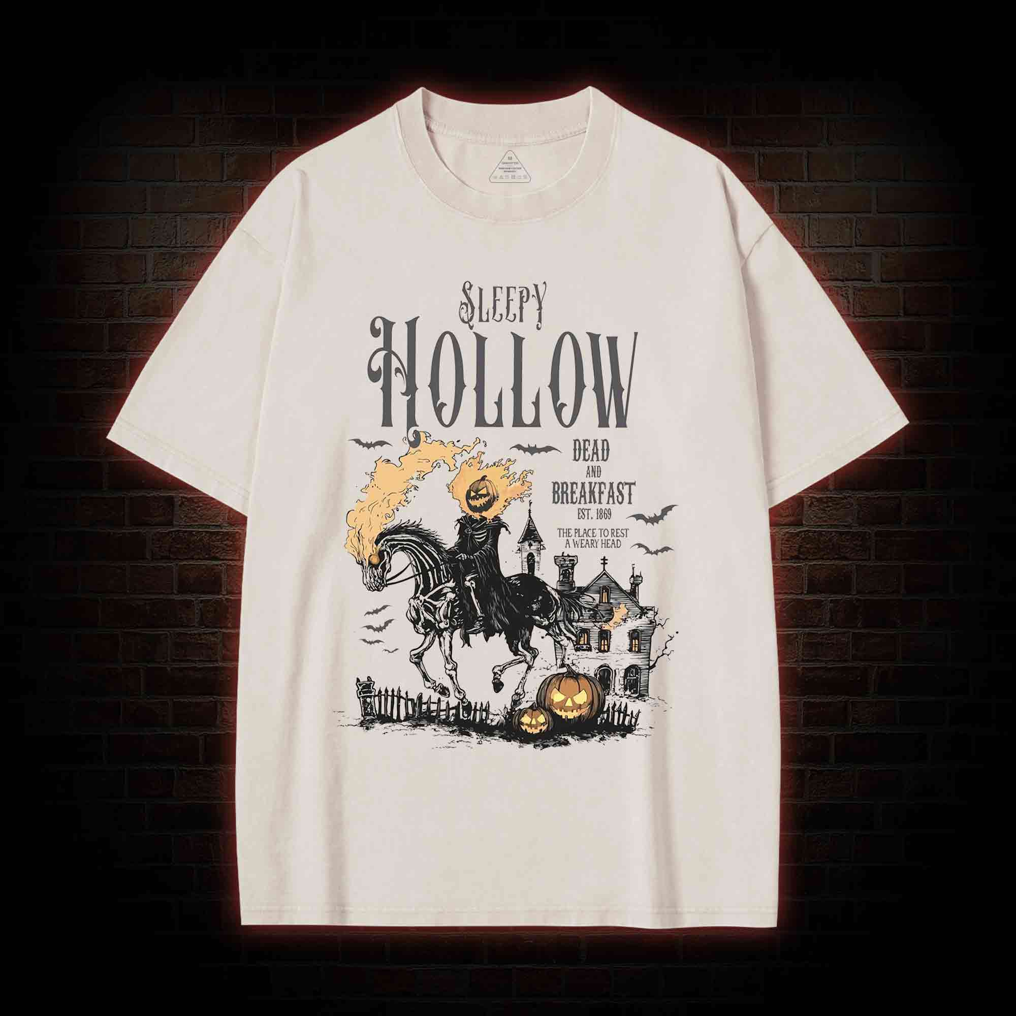 Comfort Colors Sleepy Hollow Halloween Washed T-shirt