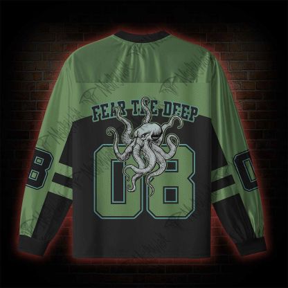 Kraken V-Neck Long Sleeve Jersey