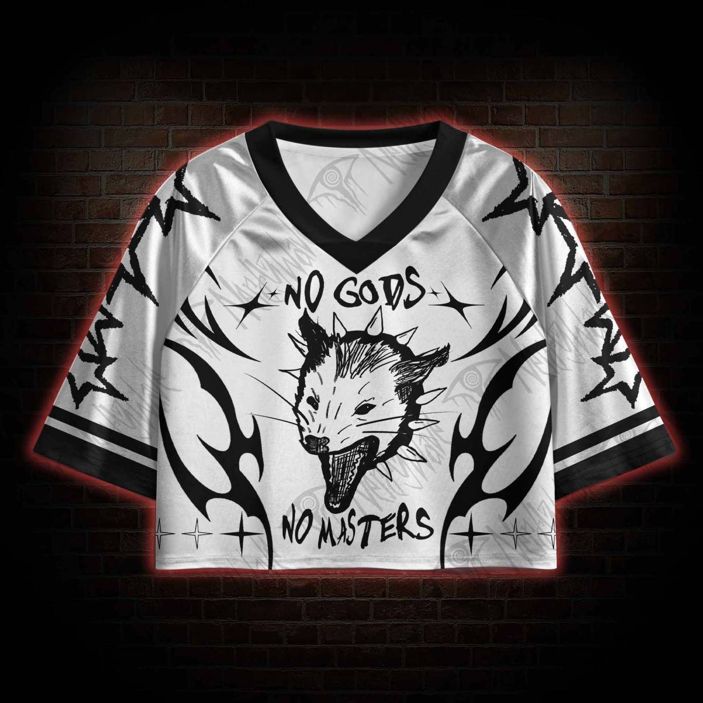 No Gods No Masters Sports Crop Jersey