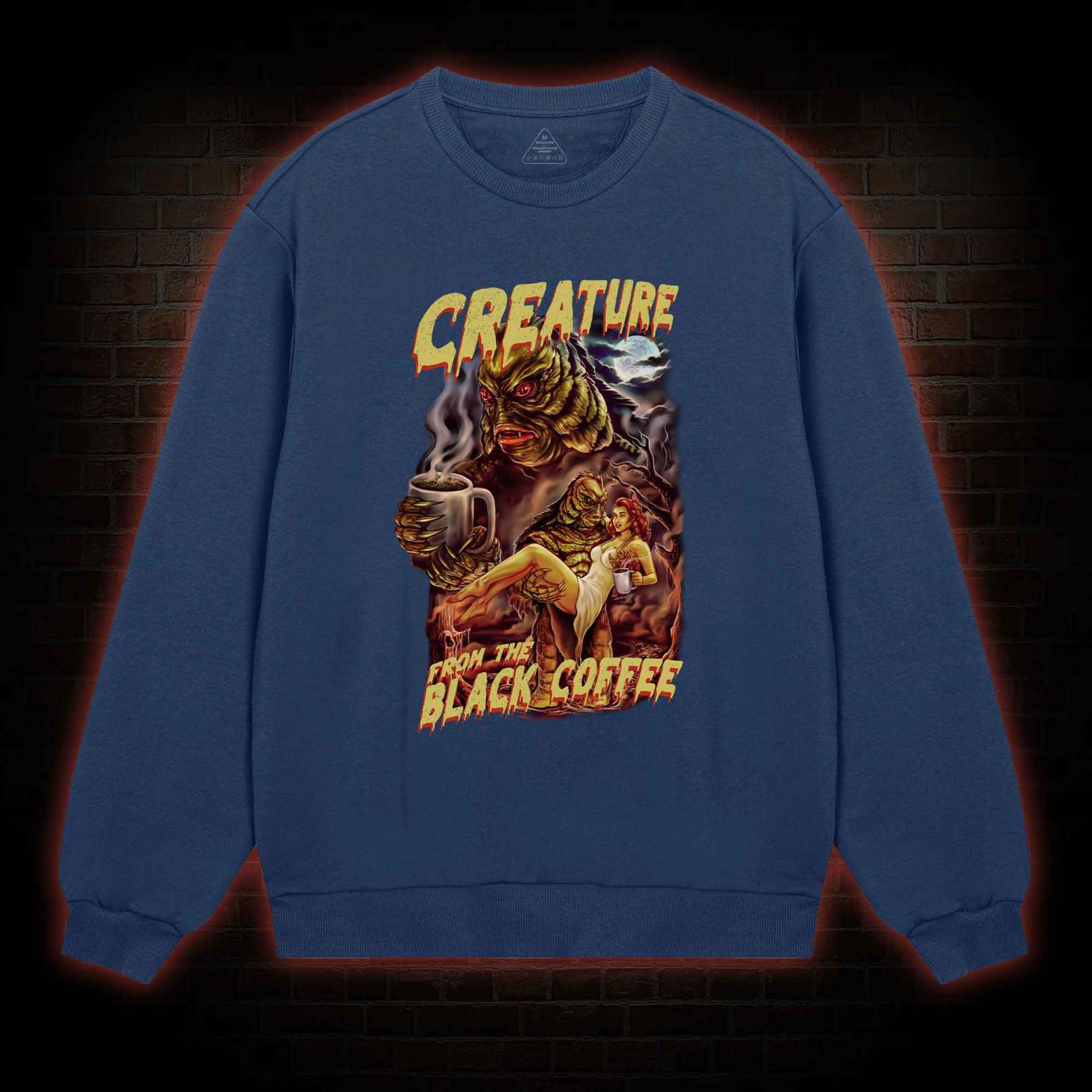 Creature From The Black Coffee Sweatshirt