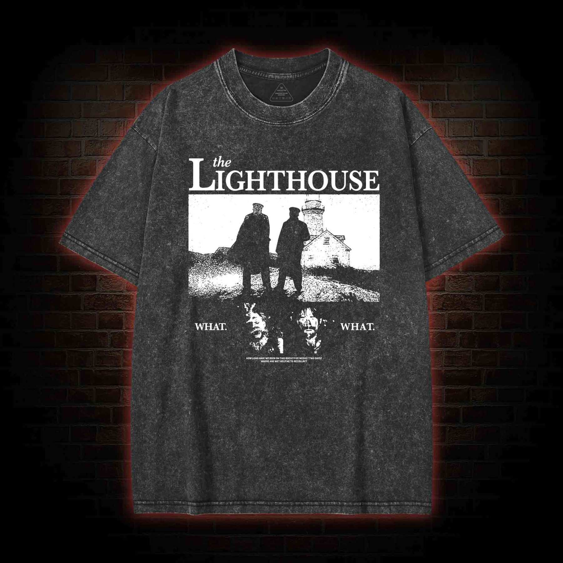 The Lighthouse Vintage Washed T-shirt