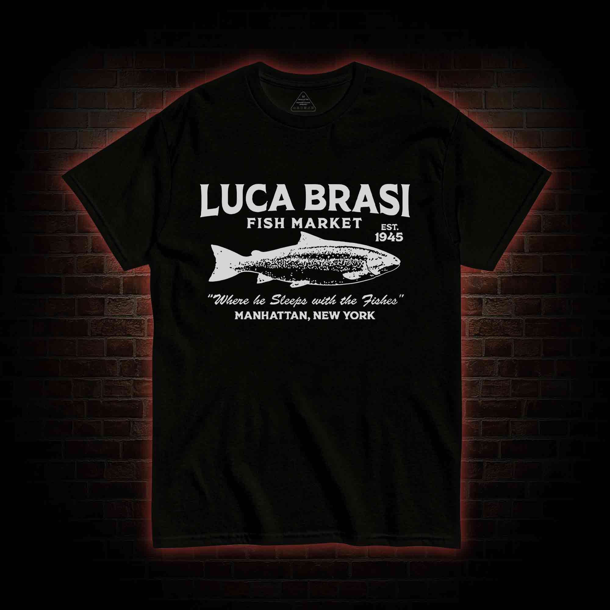 Luca Brasi Fish Market T-shirt