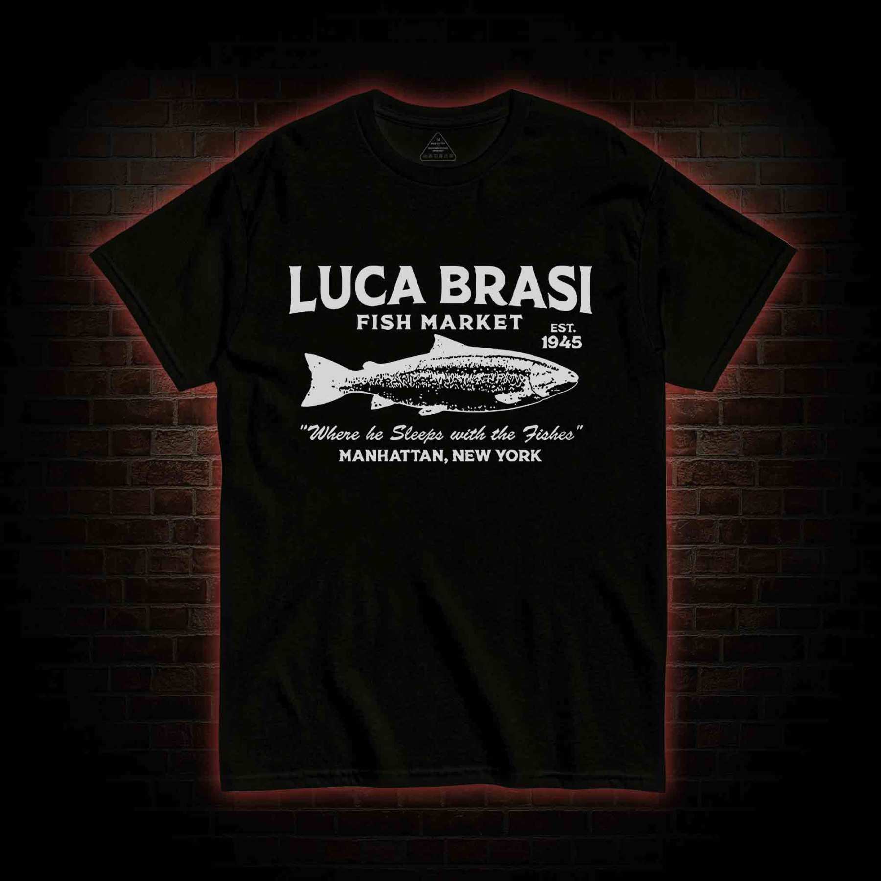 Luca Brasi Fish Market T-shirt