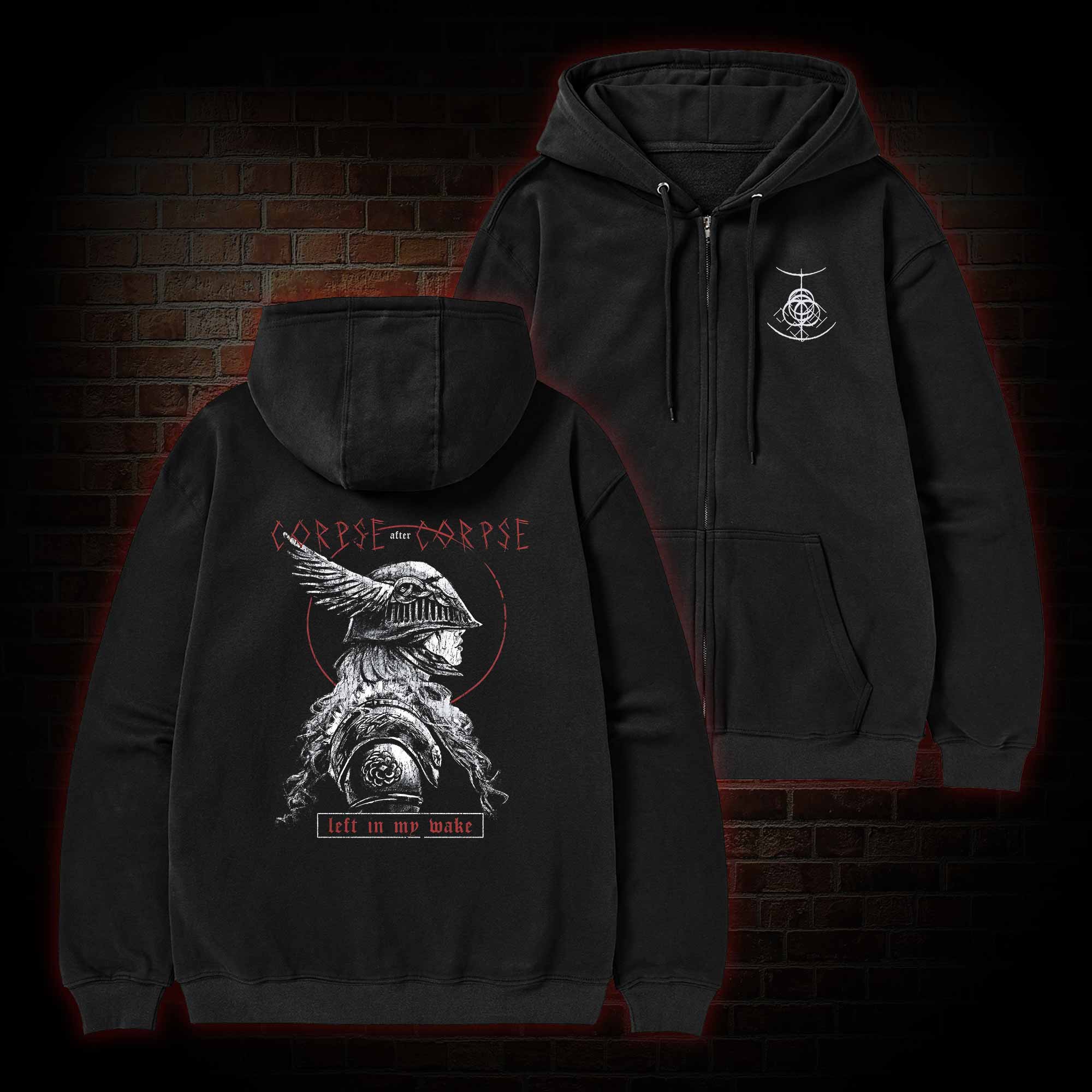 A Peerless Warrior Zipper Hoodie