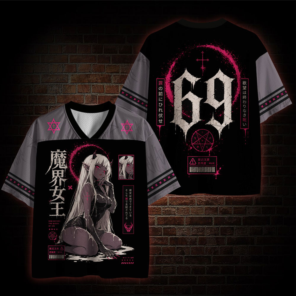 The Queen of Sin Mesh Jersey