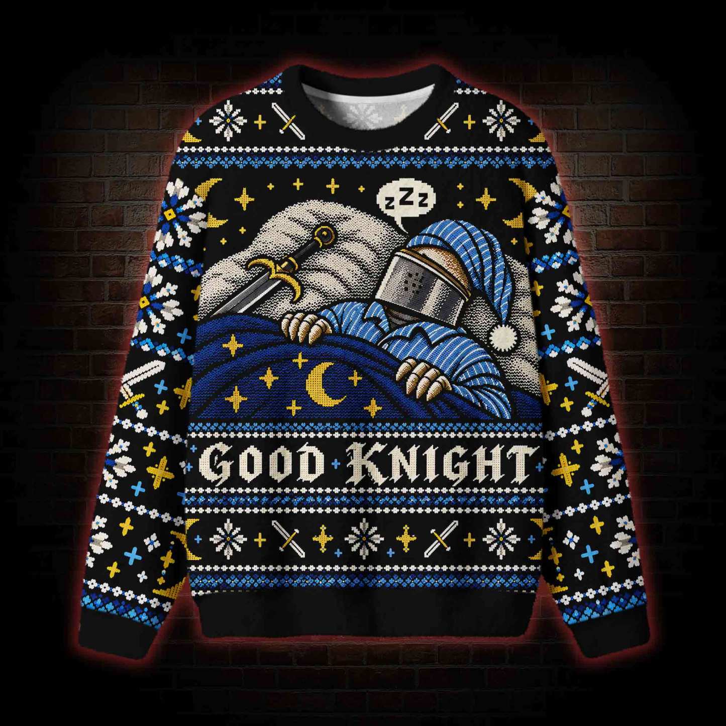 Good Knight Ugly Sweatshirts