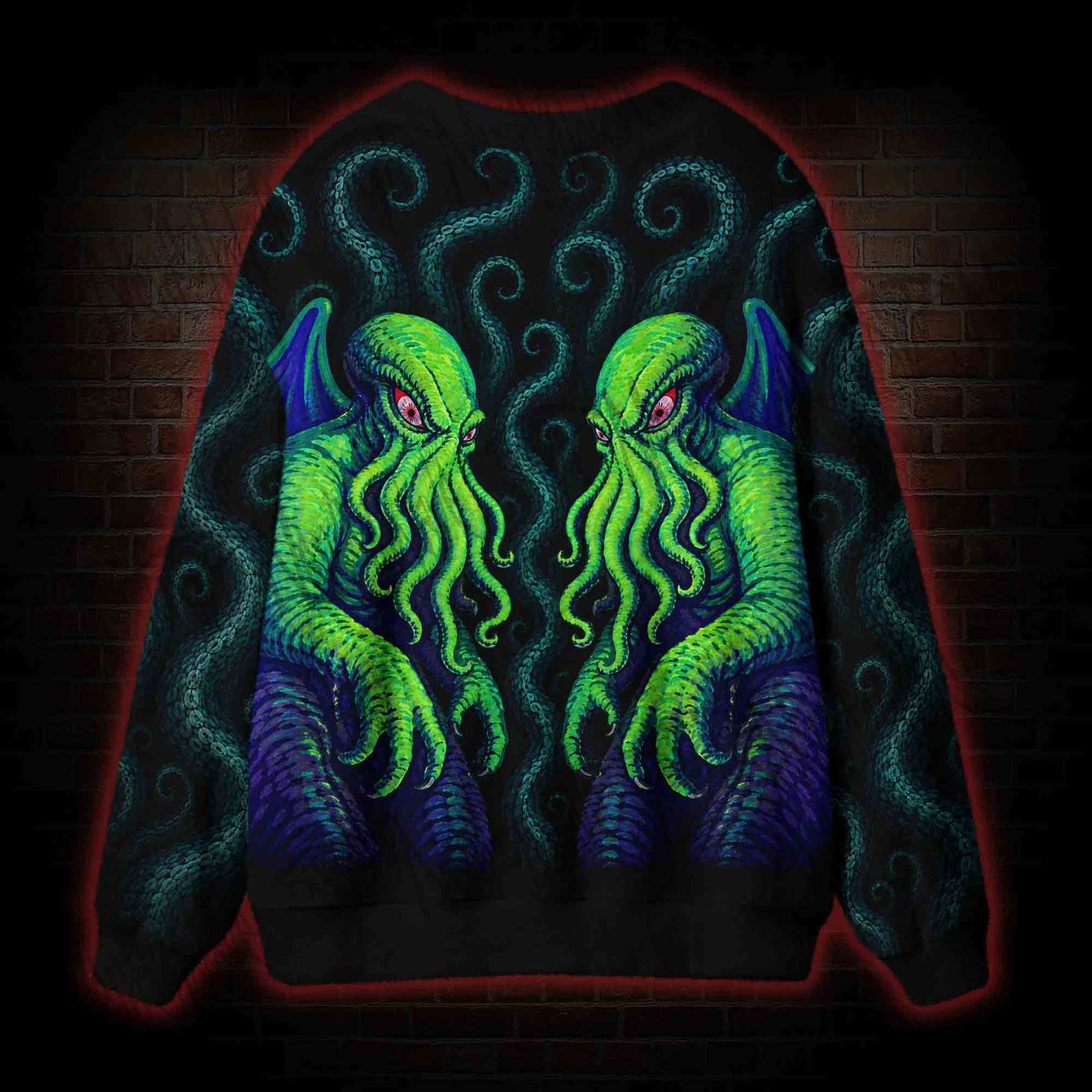 The Call of Cthulhu Cardigan Sweater