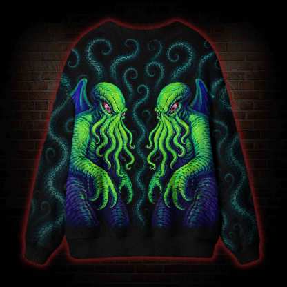 The Call of Cthulhu Cardigan Sweater