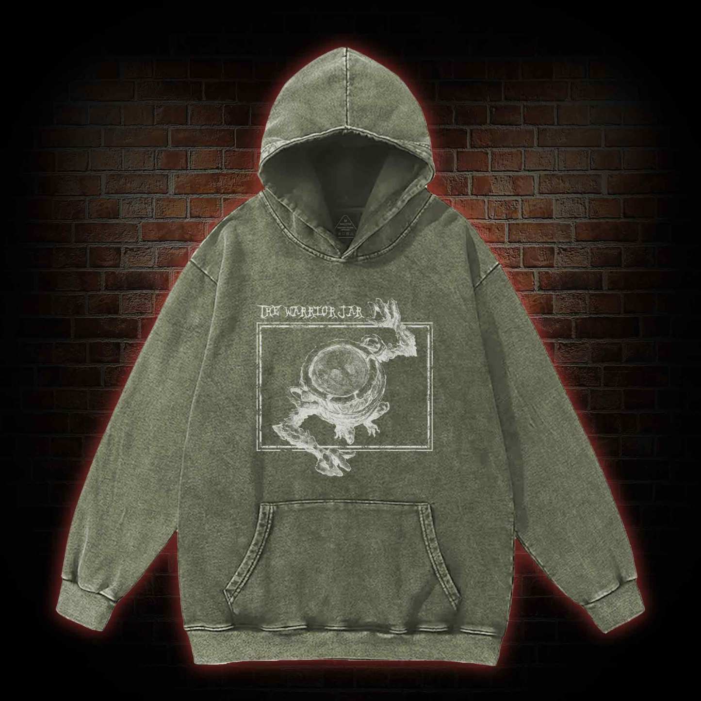 Warrior Vessel Washed Hoodie