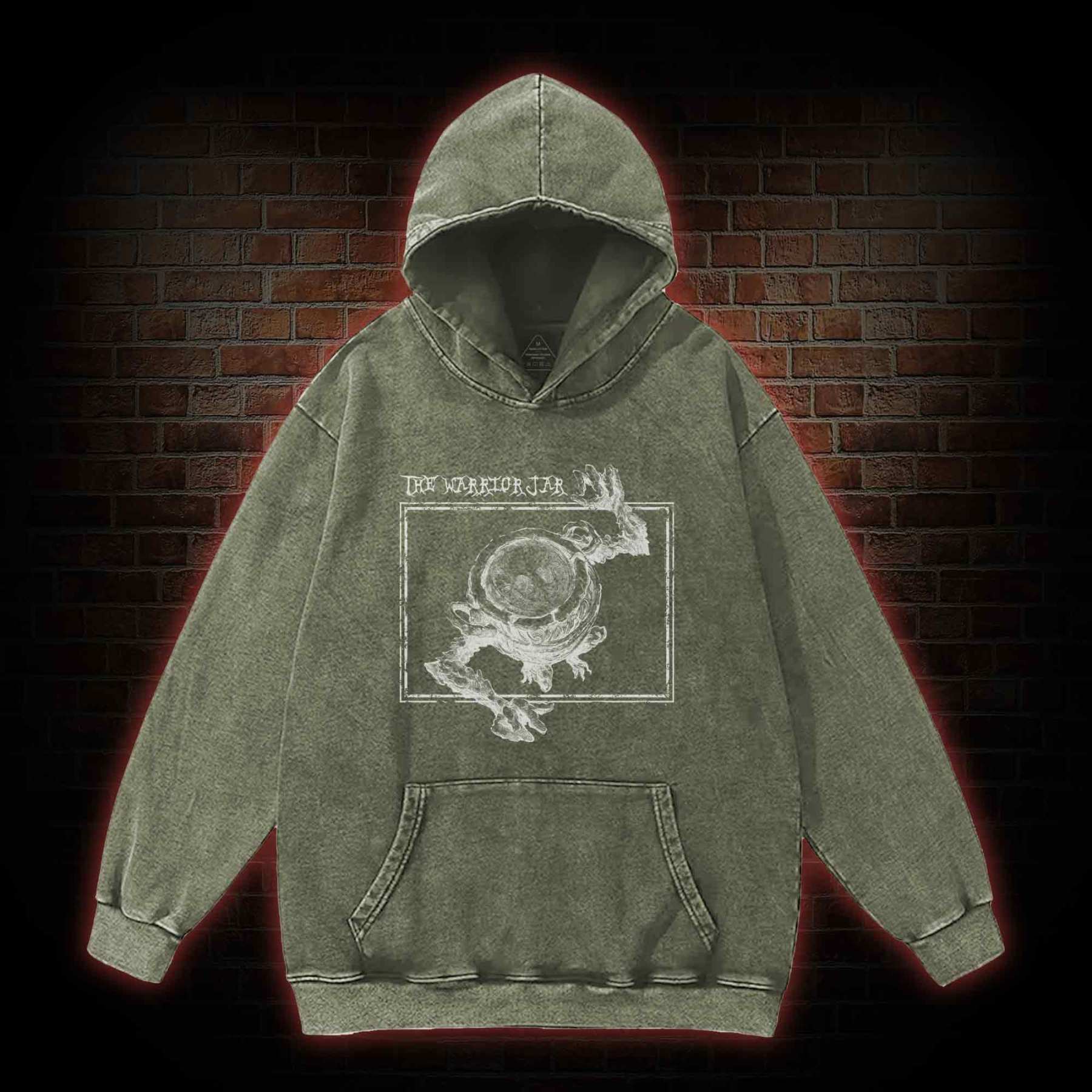 Warrior Vessel Washed Hoodie