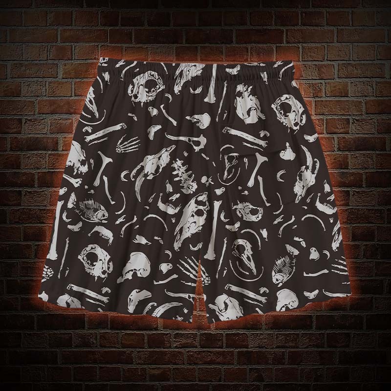 Dinosaur Fossils Mens Swim Trunks