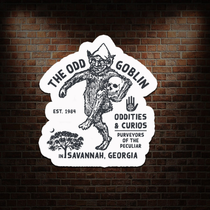 The Odd Goblin Refrigerator Magnet