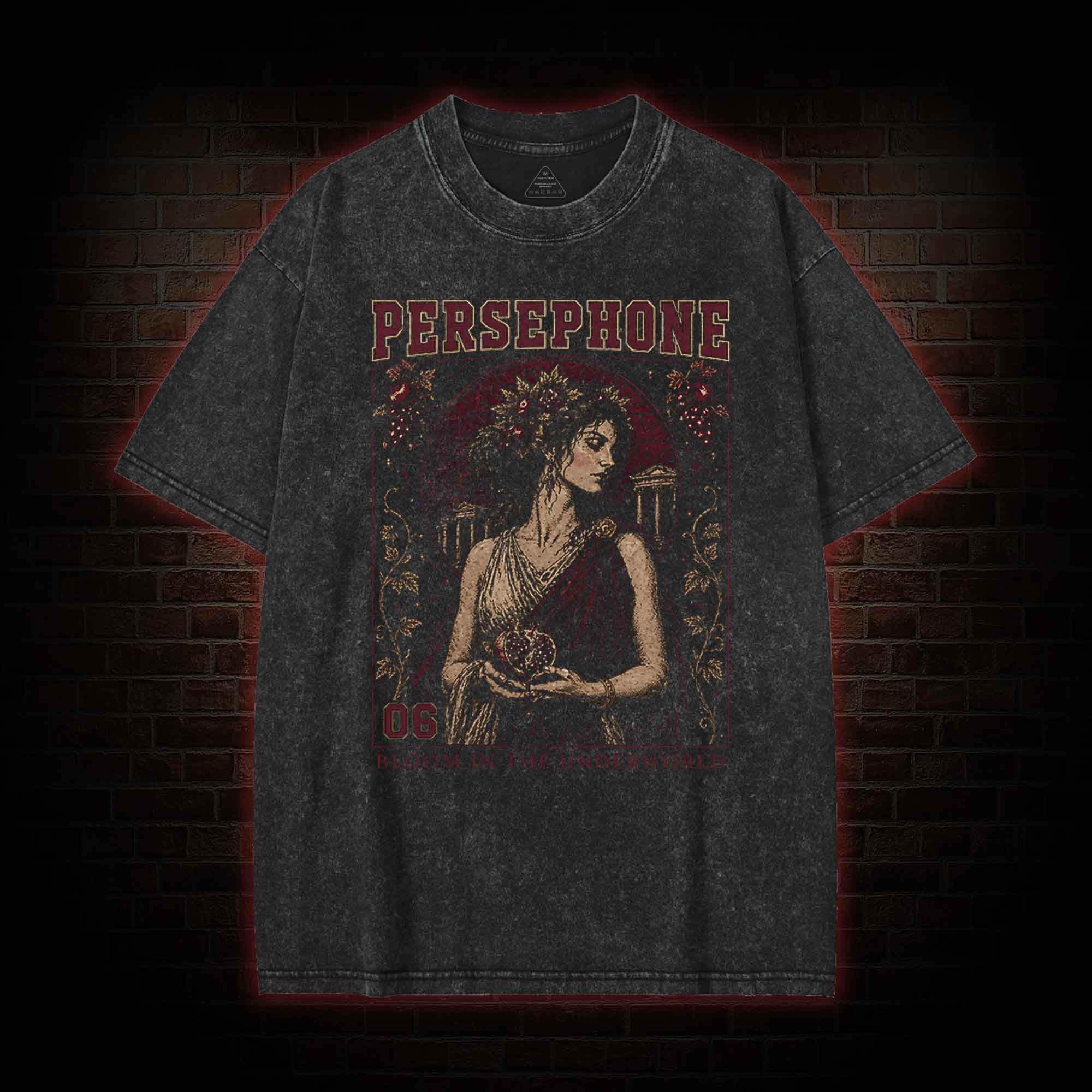 Bloom in the Underworld Washed T-shirt